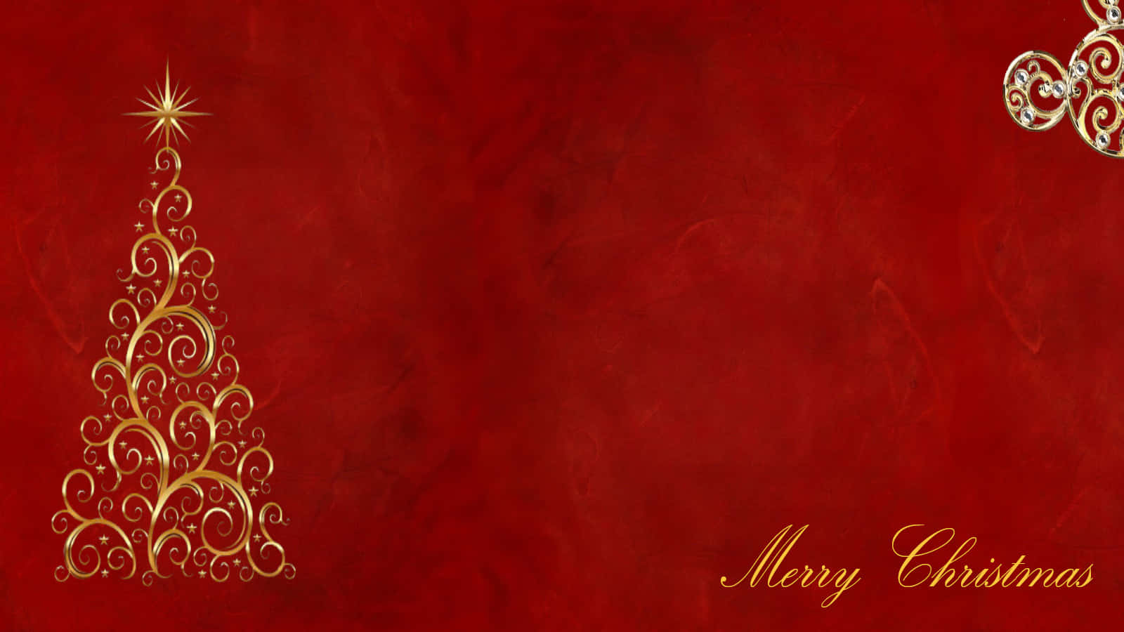 Light Up Your Holidays With Red Aesthetic Christmas. Background