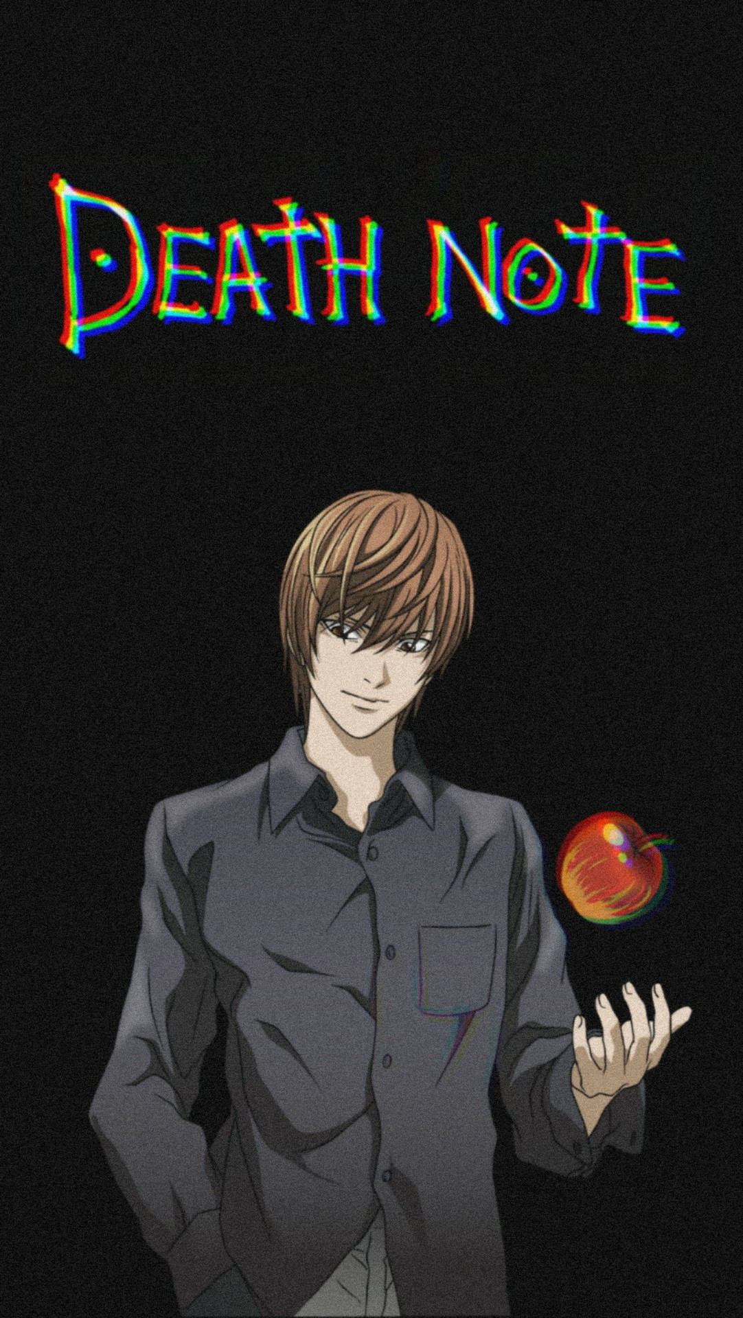 Light Yagami Apple Death Note Background