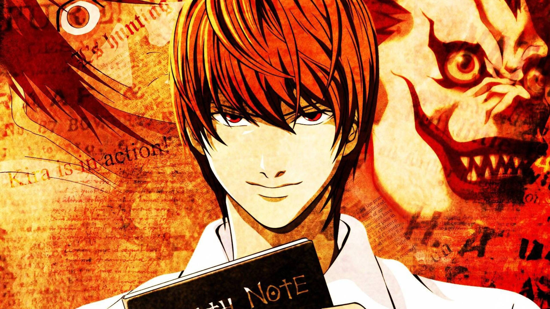 Light Yagami As Kira In Action