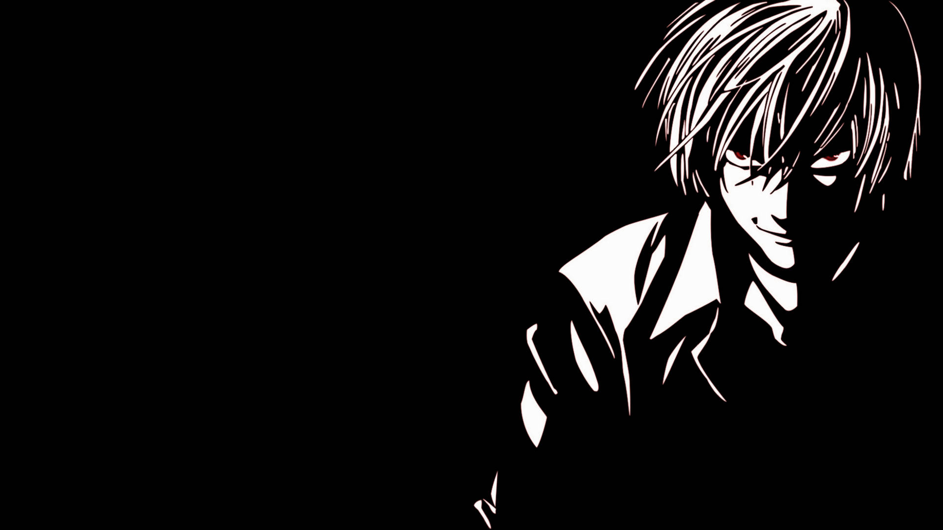 Light Yagami Black Anime