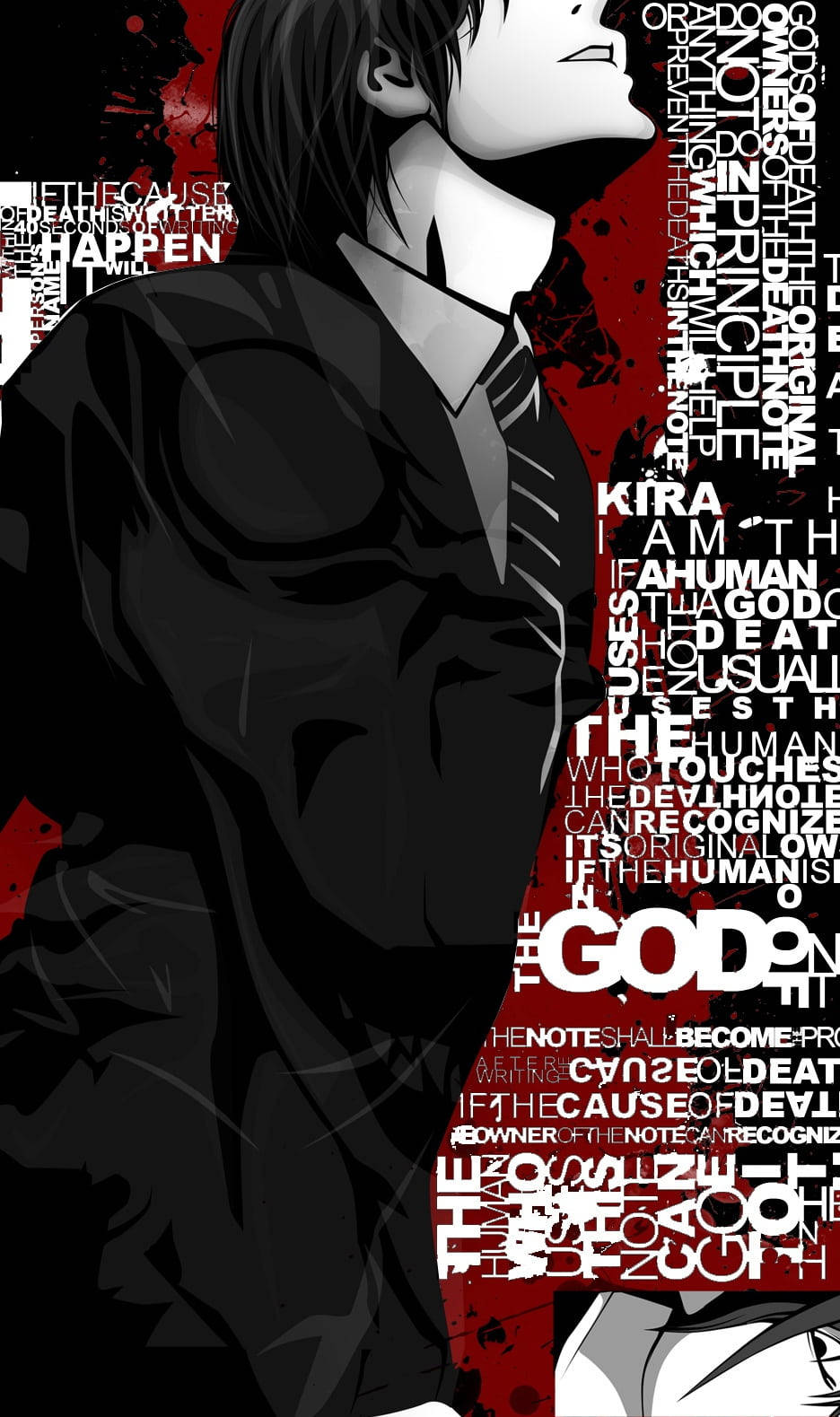 Light Yagami Death Note Phone Background Background