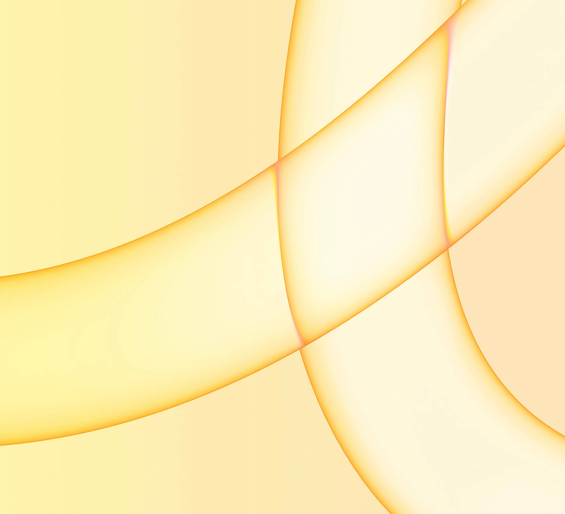 Light Yellow Background With Lines Imac 4k Background
