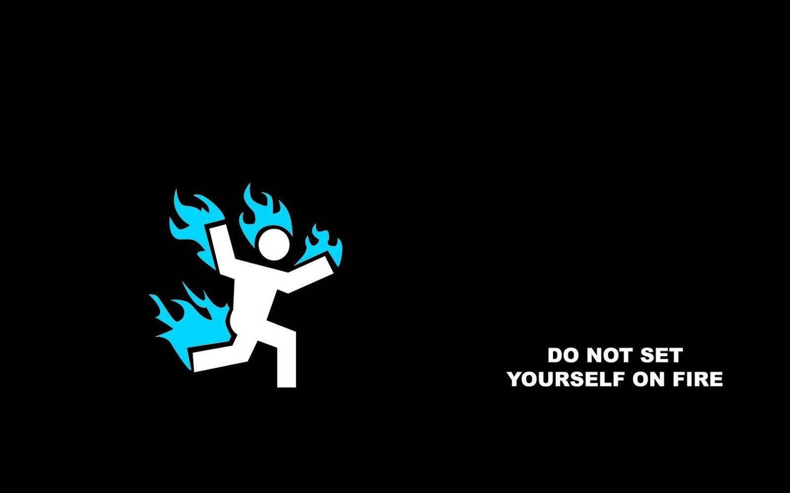 Light Yourself Funny Laptop Background