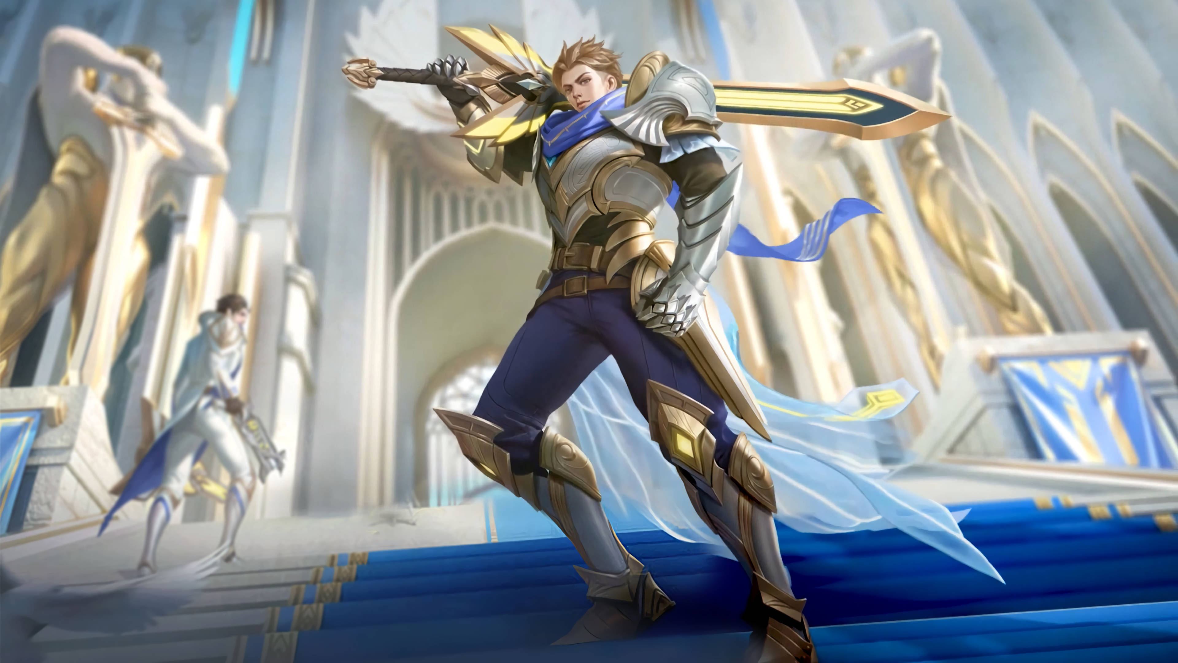Lightborn Striker Alucard Hd Mobile Legends Skin Background