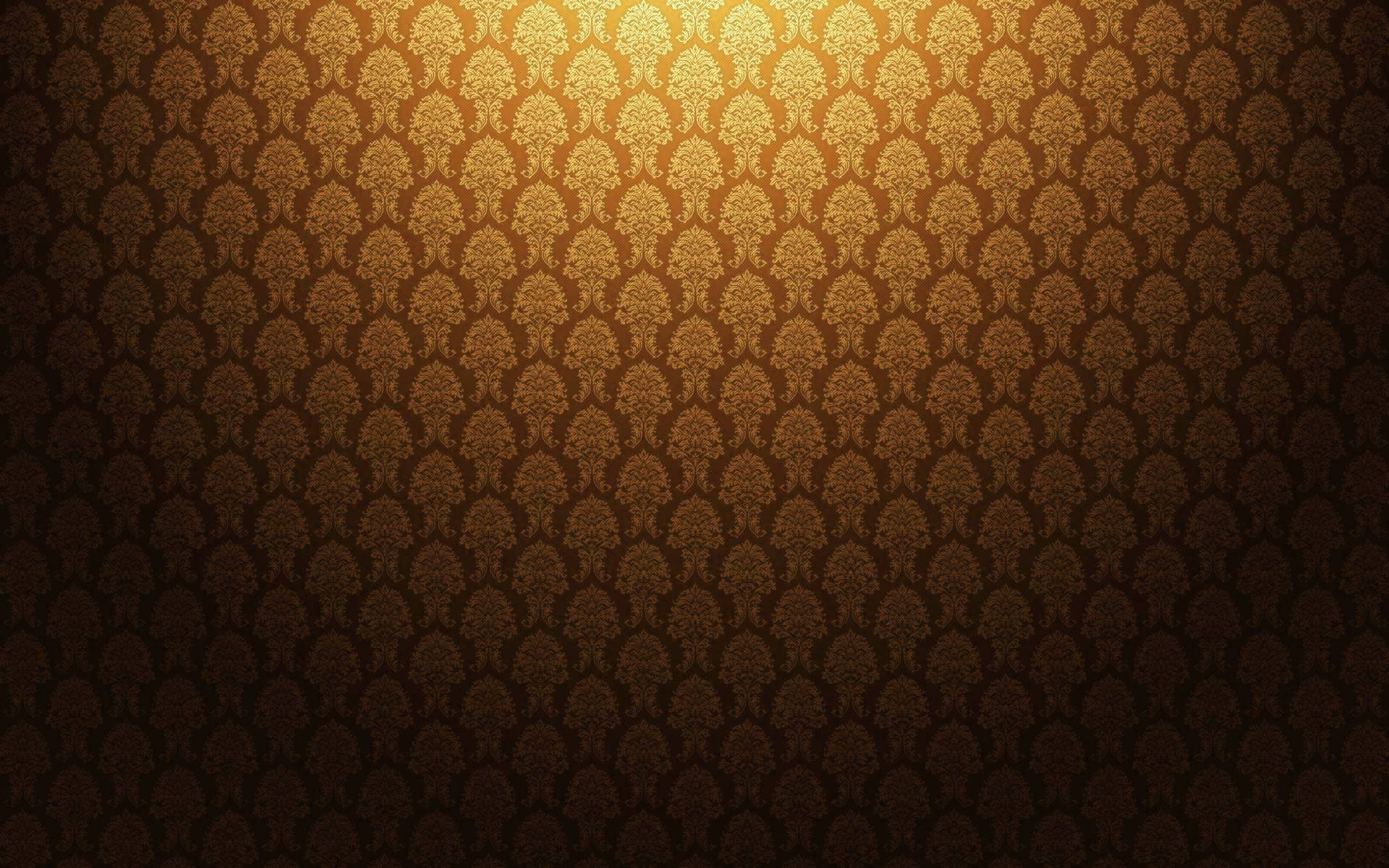 Lighted Brown Royal Pattern Background