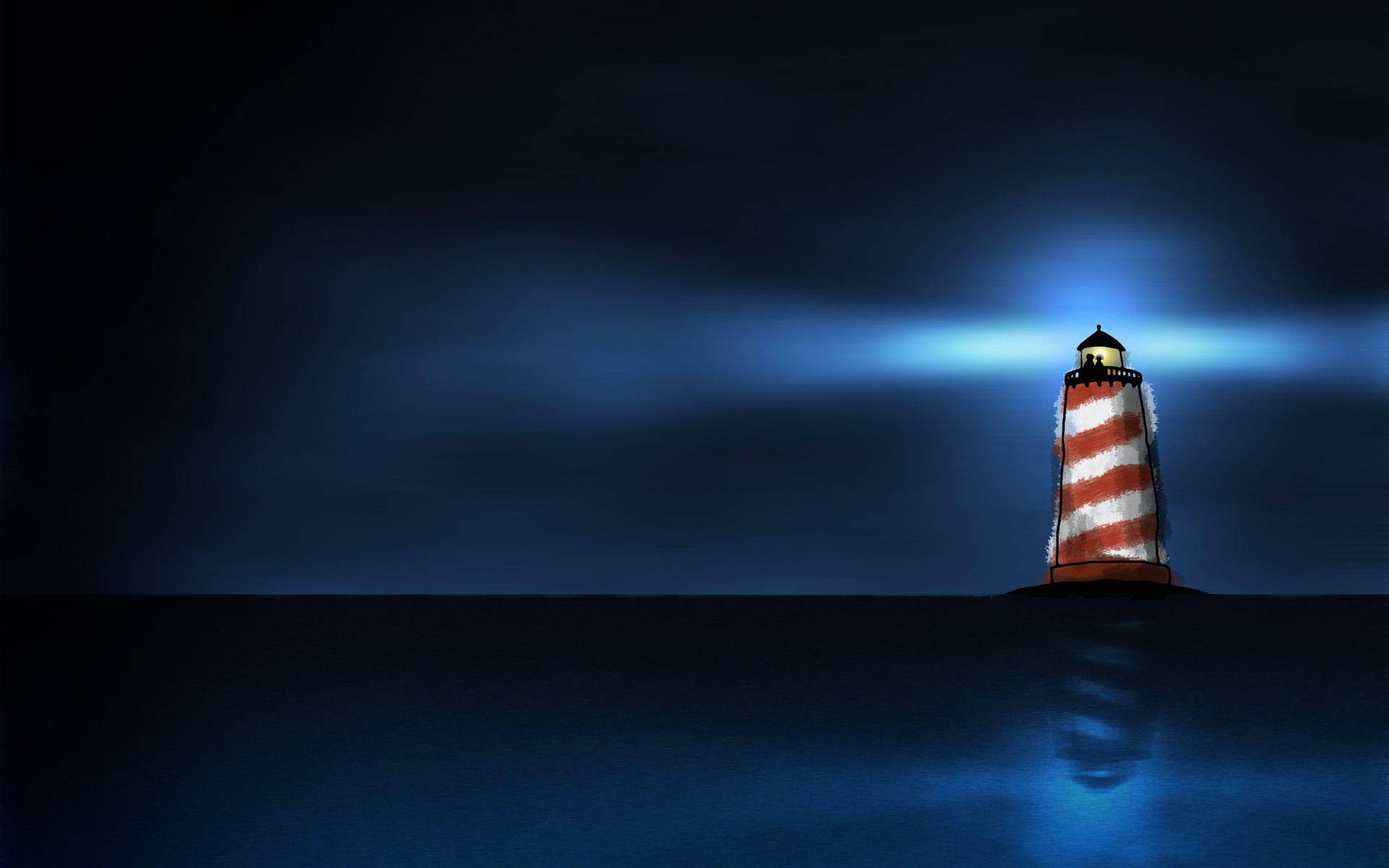 Lighthouse Drawing Background