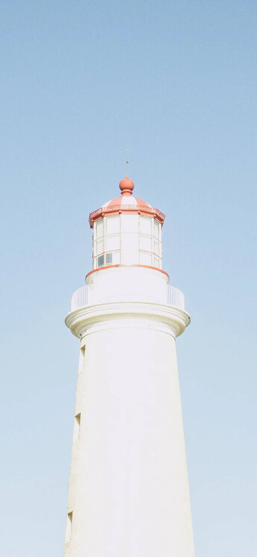 Lighthouse Light Blue Aesthetic Iphone Background