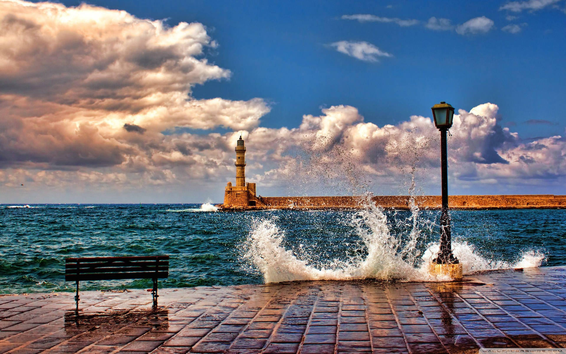 Lighthouse View Background