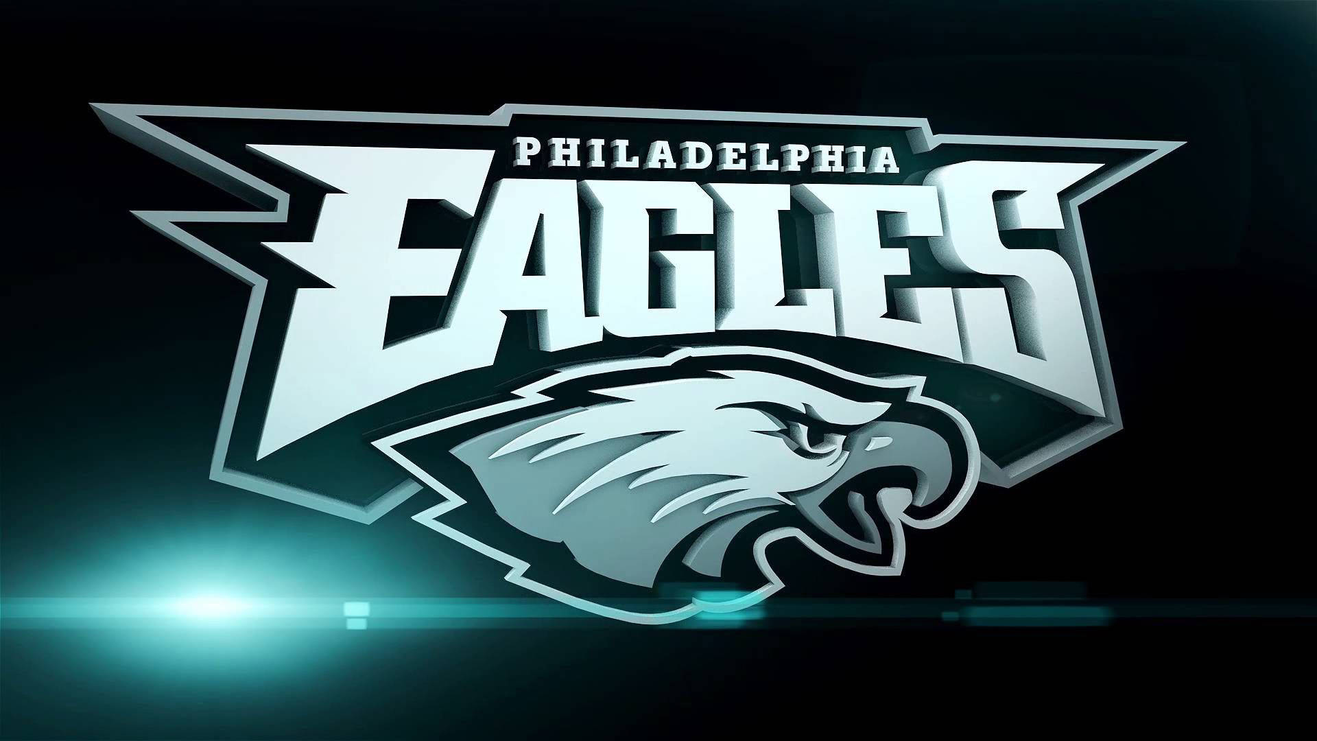 Lighting Philadelphia Eagles Background