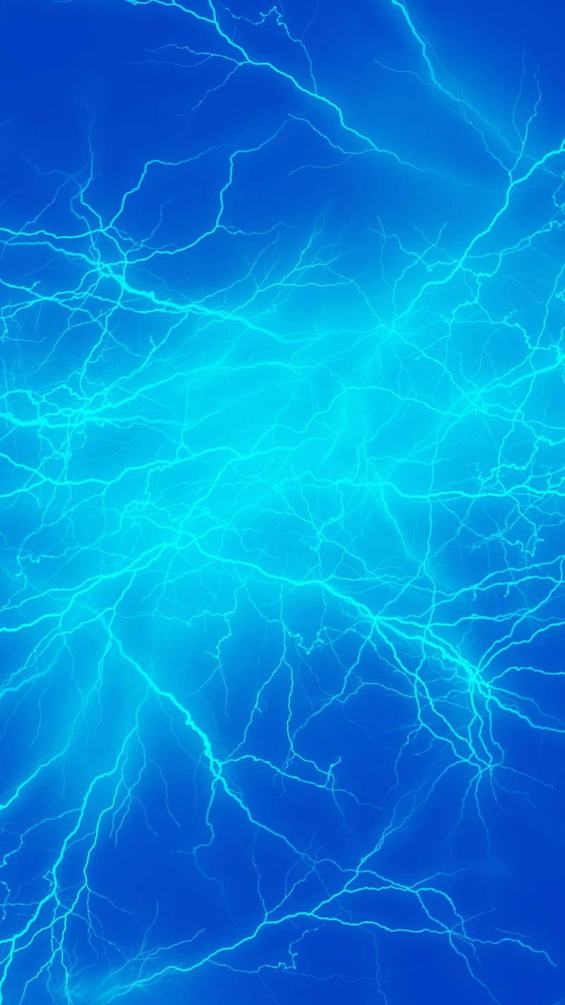 Lightning Blue Bright Background Background