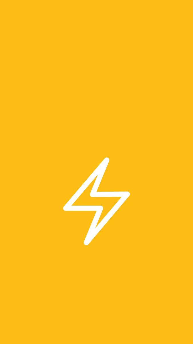 Lightning Bolt Vector Outline Smart Background