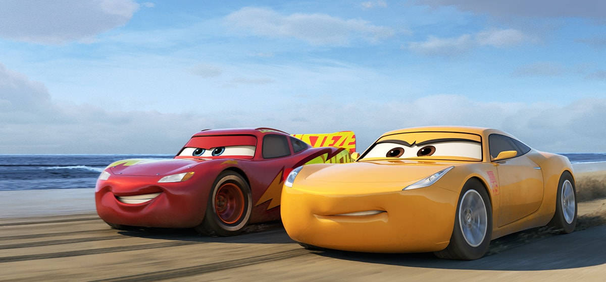 Lightning Cruz On Beach Cars 3