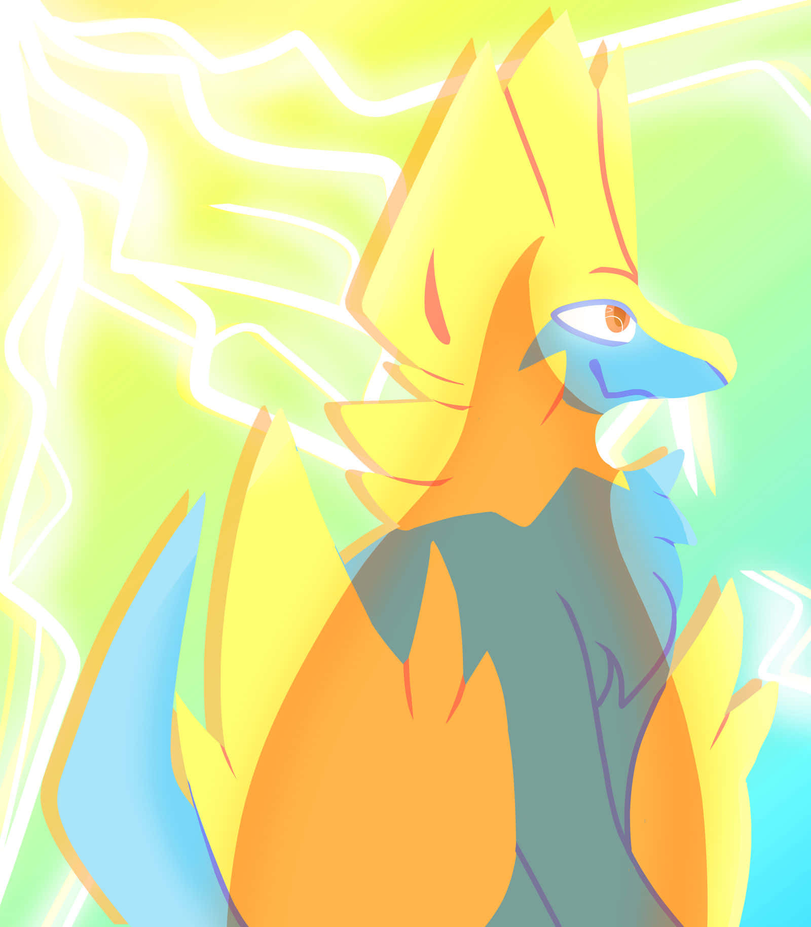 Lightning In Manectric's Back