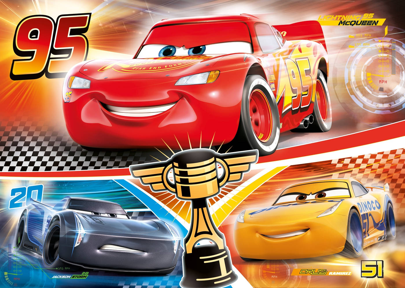 Lightning Jackson Cruz Cars 3 Background