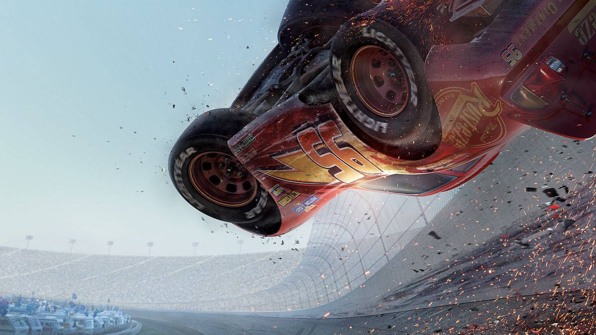 Lightning Mcqueen Upside Down Cars 3