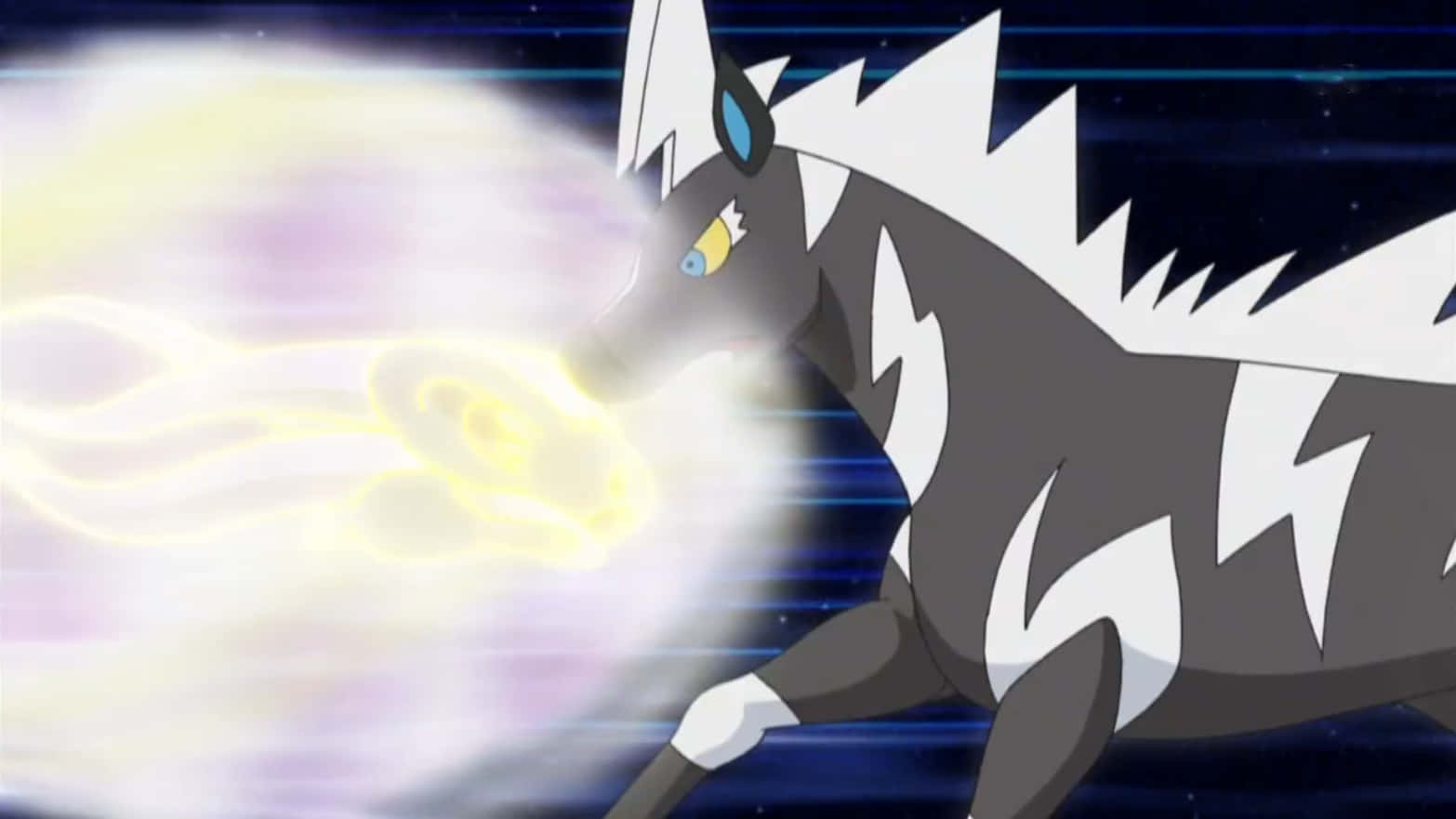 Lightning Pokémon Zebstrika Background