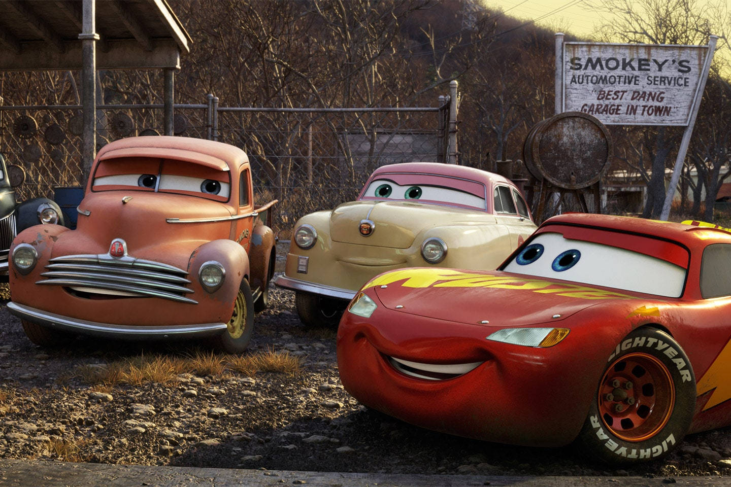 Lightning Smokey And Louise Cars 3