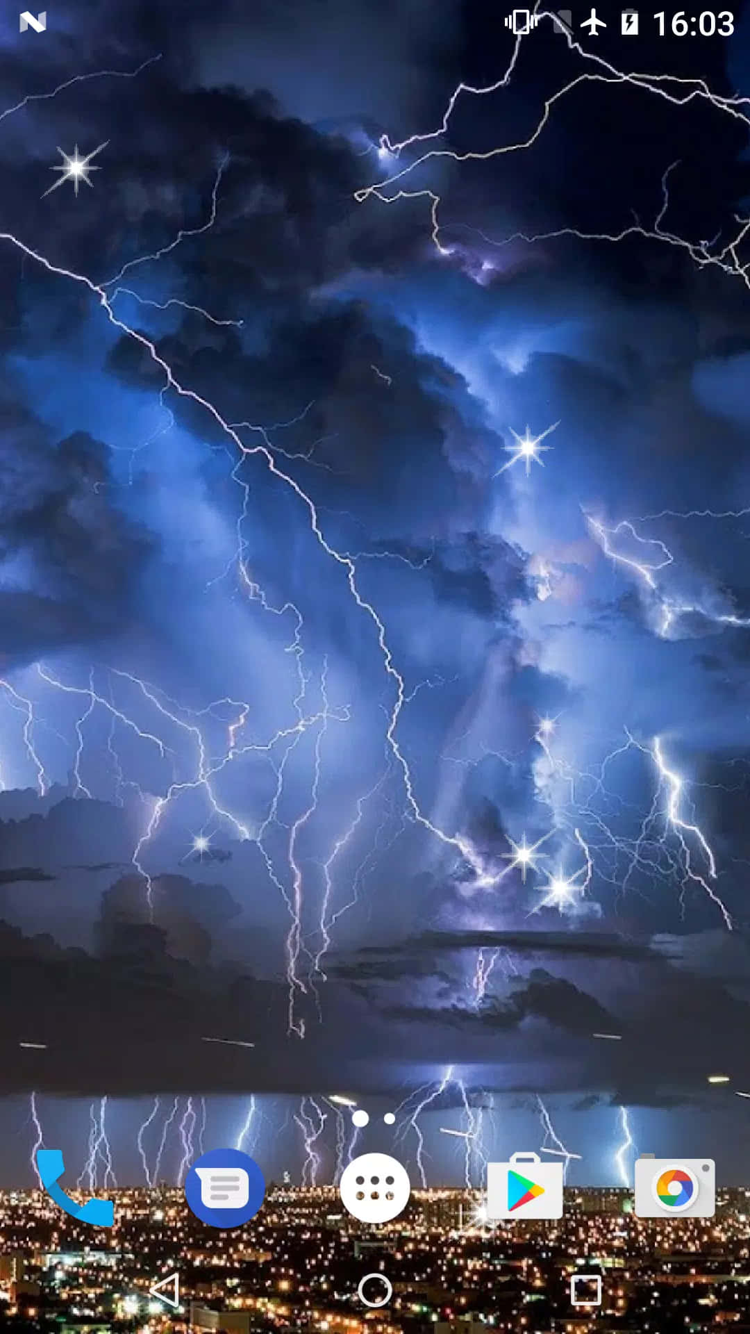 Lightning Storm Wallpapers - Screenshot Thumbnail Background