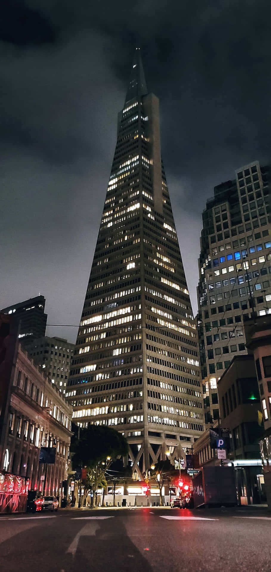 Lights Of Transamerica Pyramid
