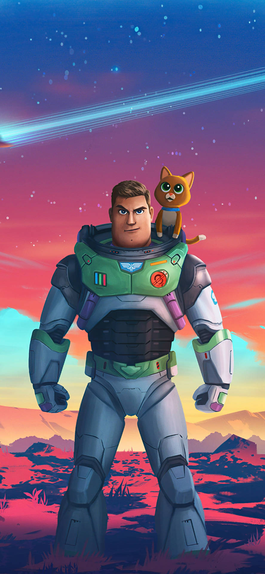 Lightyear And Sox In Outer Space