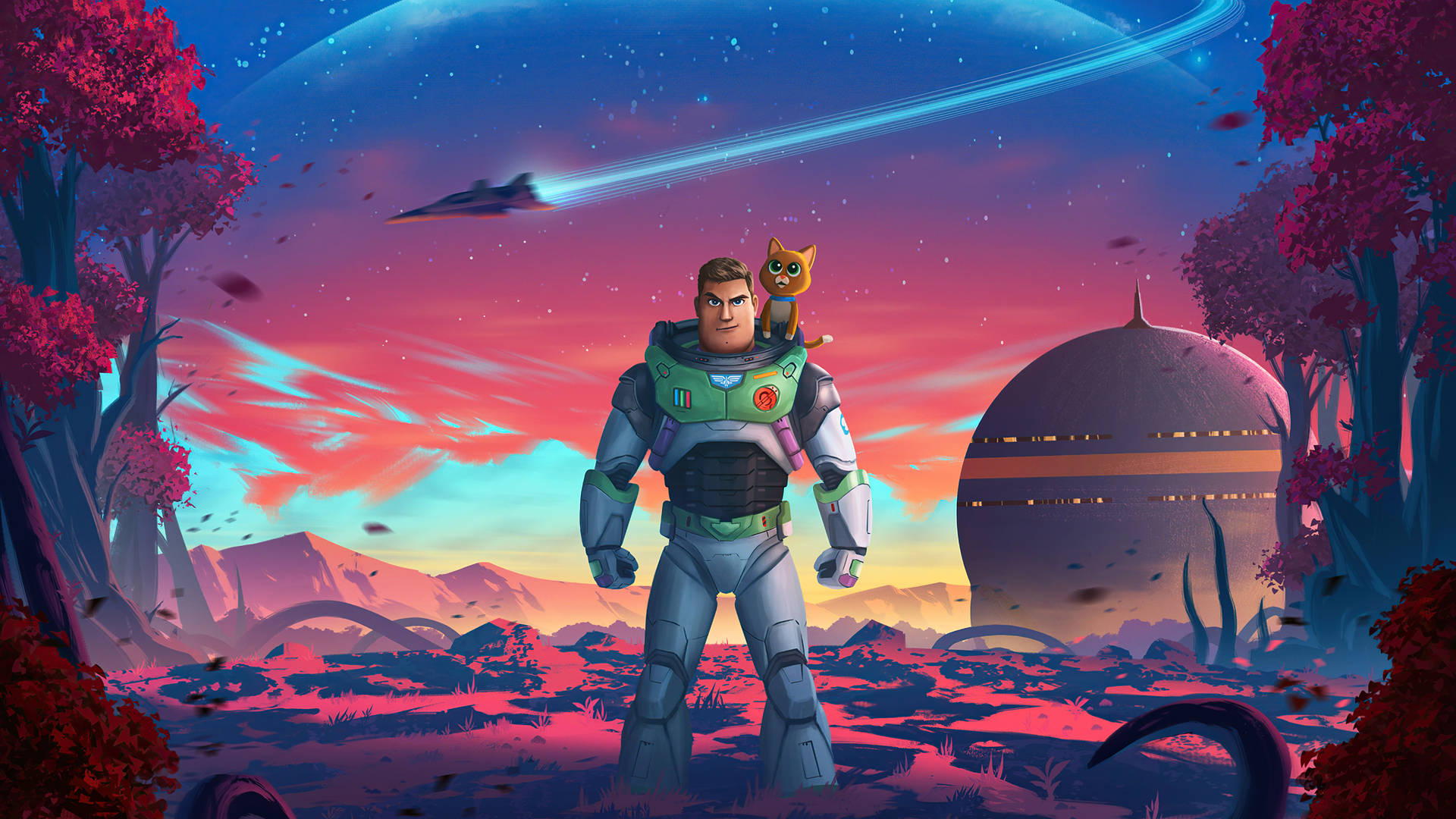 Lightyear In Space Background