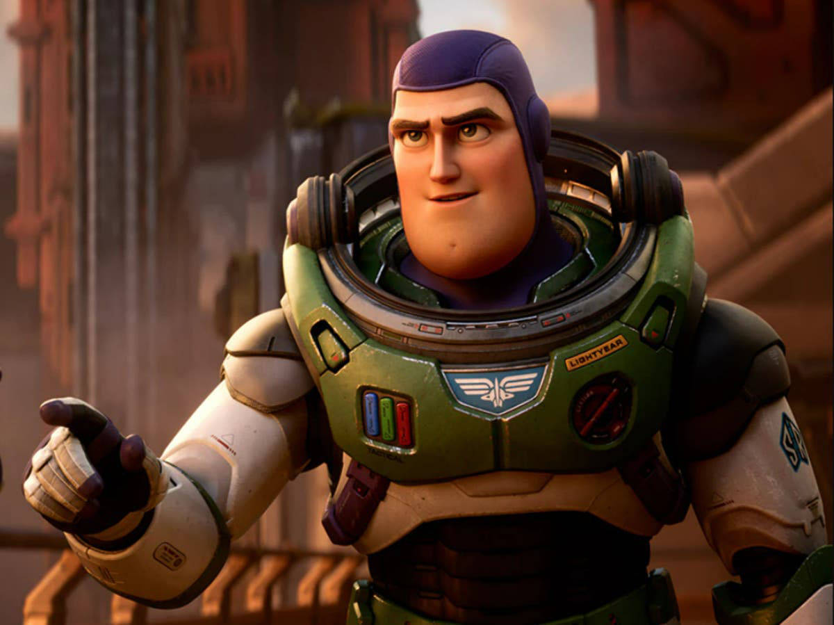 Lightyear Pointing Finger Background