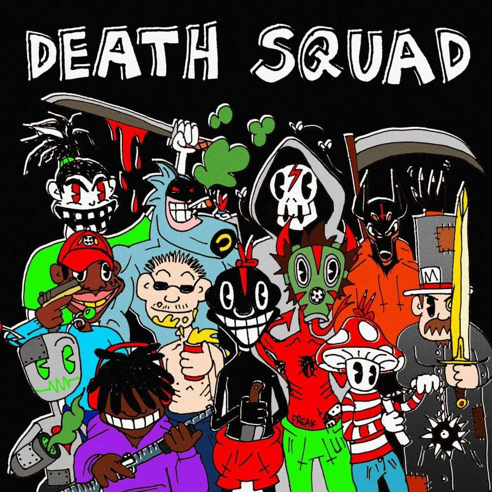 Lil Darkie Death Squad Song Poster Background