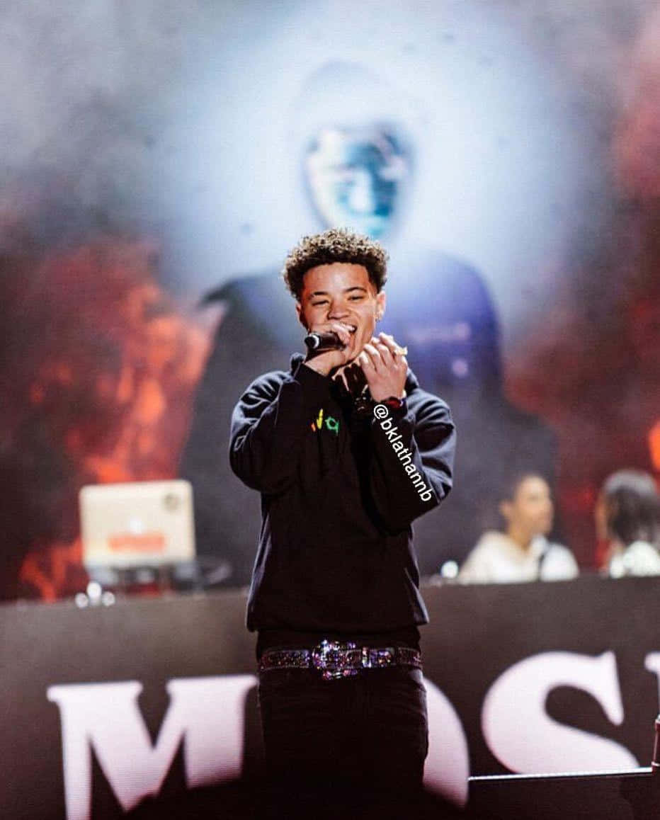 Lil Mosey Enjoys The Moment