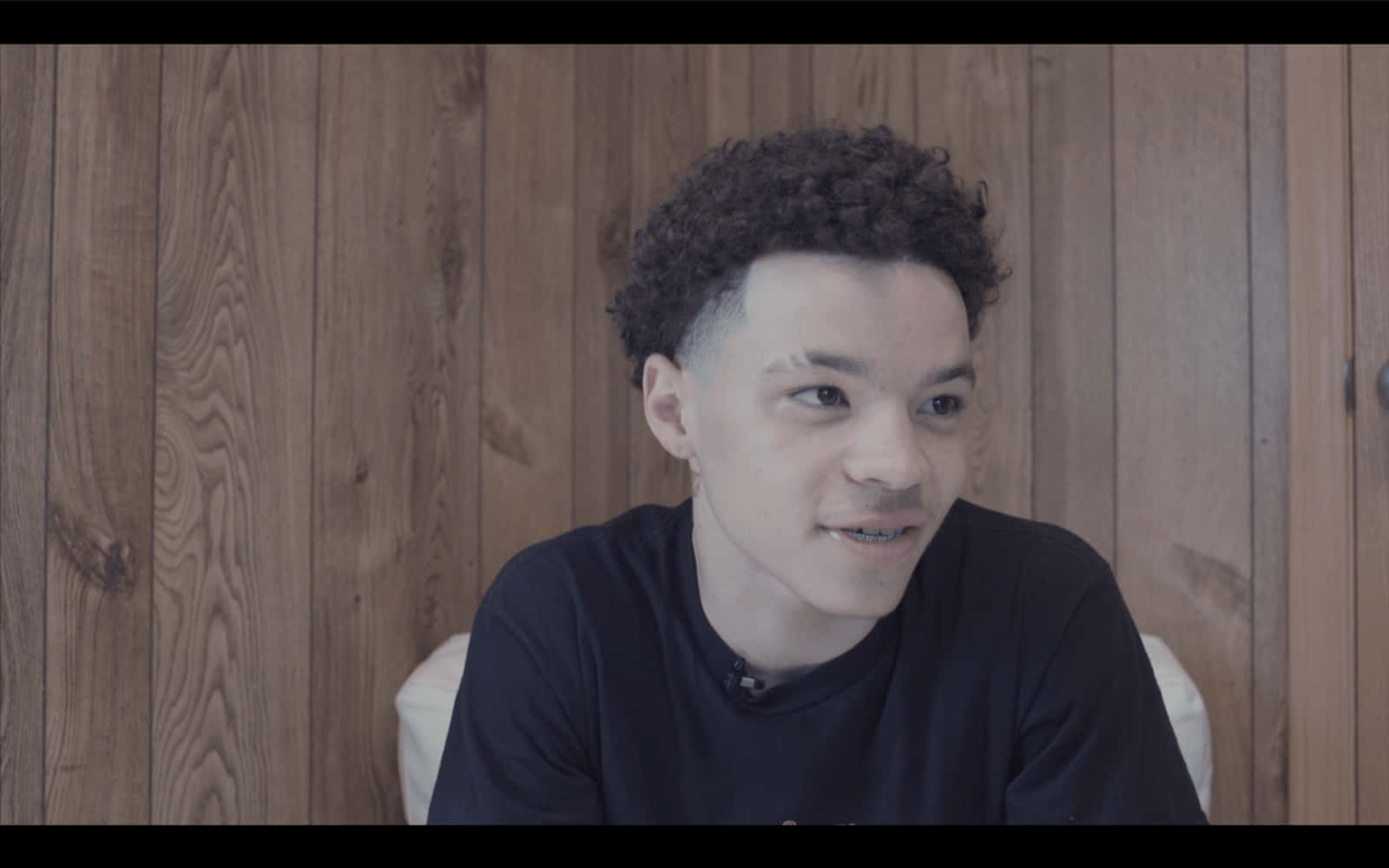 Lil Mosey Looking Goal Focused Background