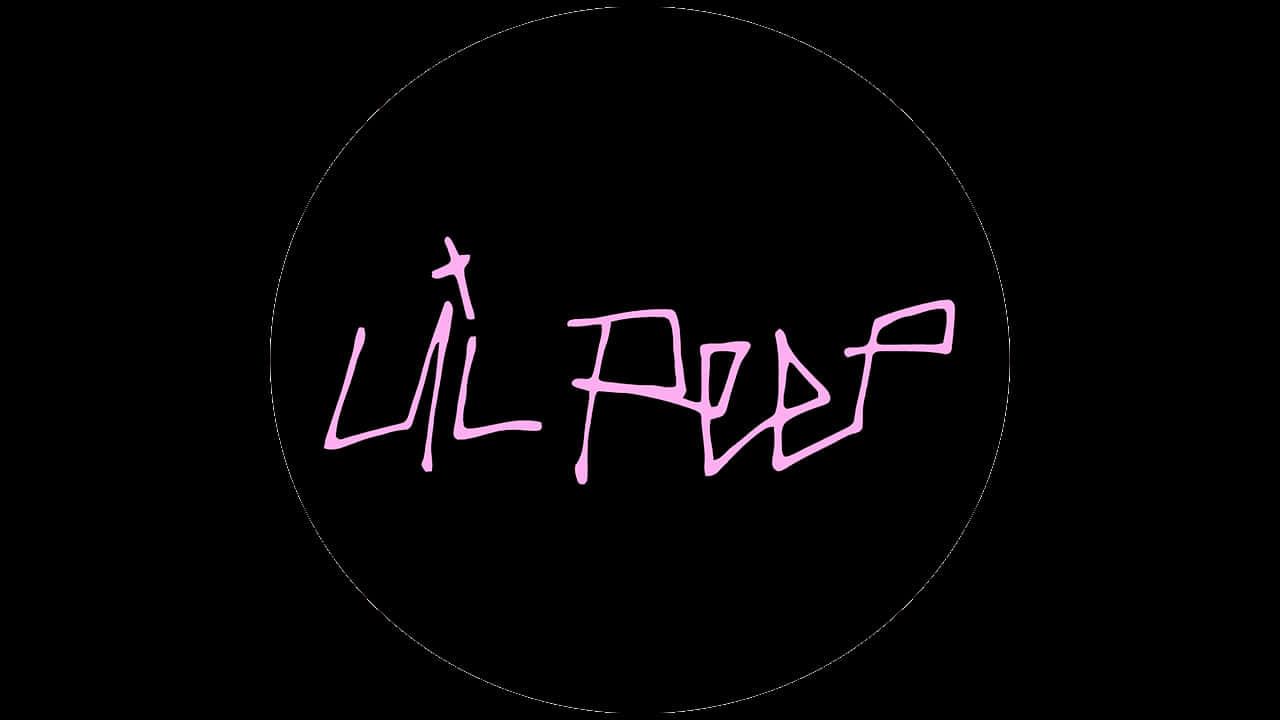 Lil Peep Logo 1280 X 720 Background