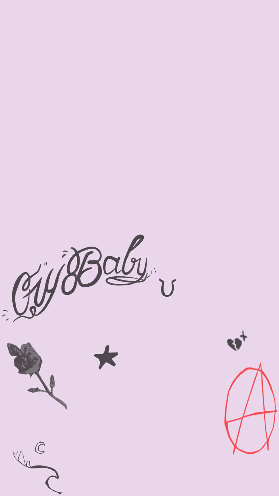 Lil Peep Logo 1440 X 2560 Background