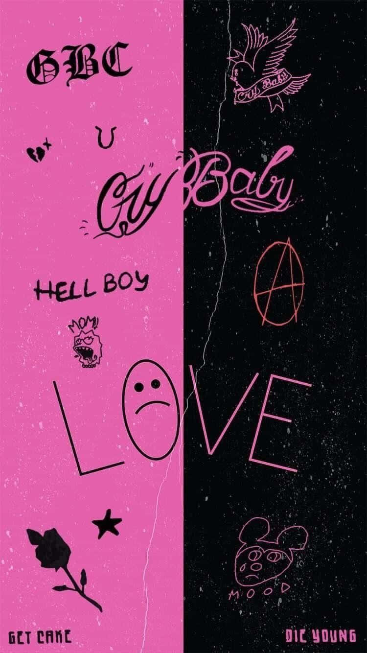 Lil Peep Logo Background