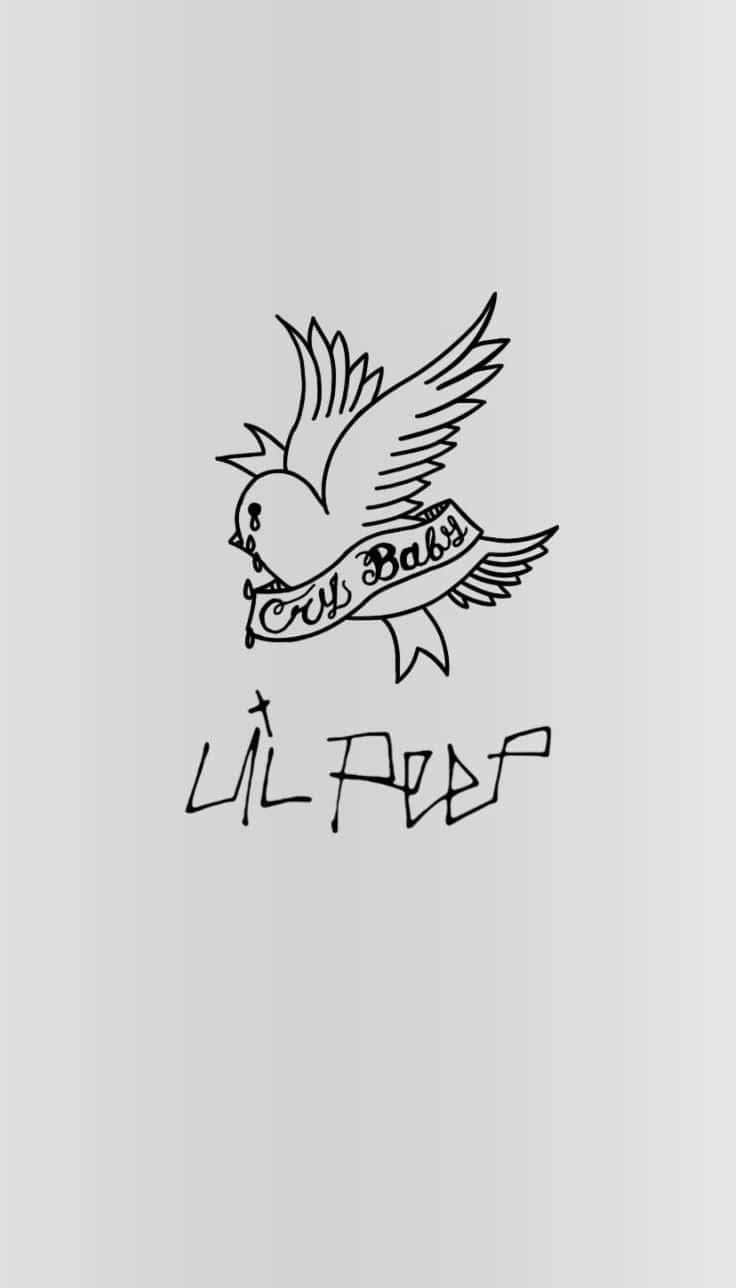 Lil Peep Logo Wallpaper Background