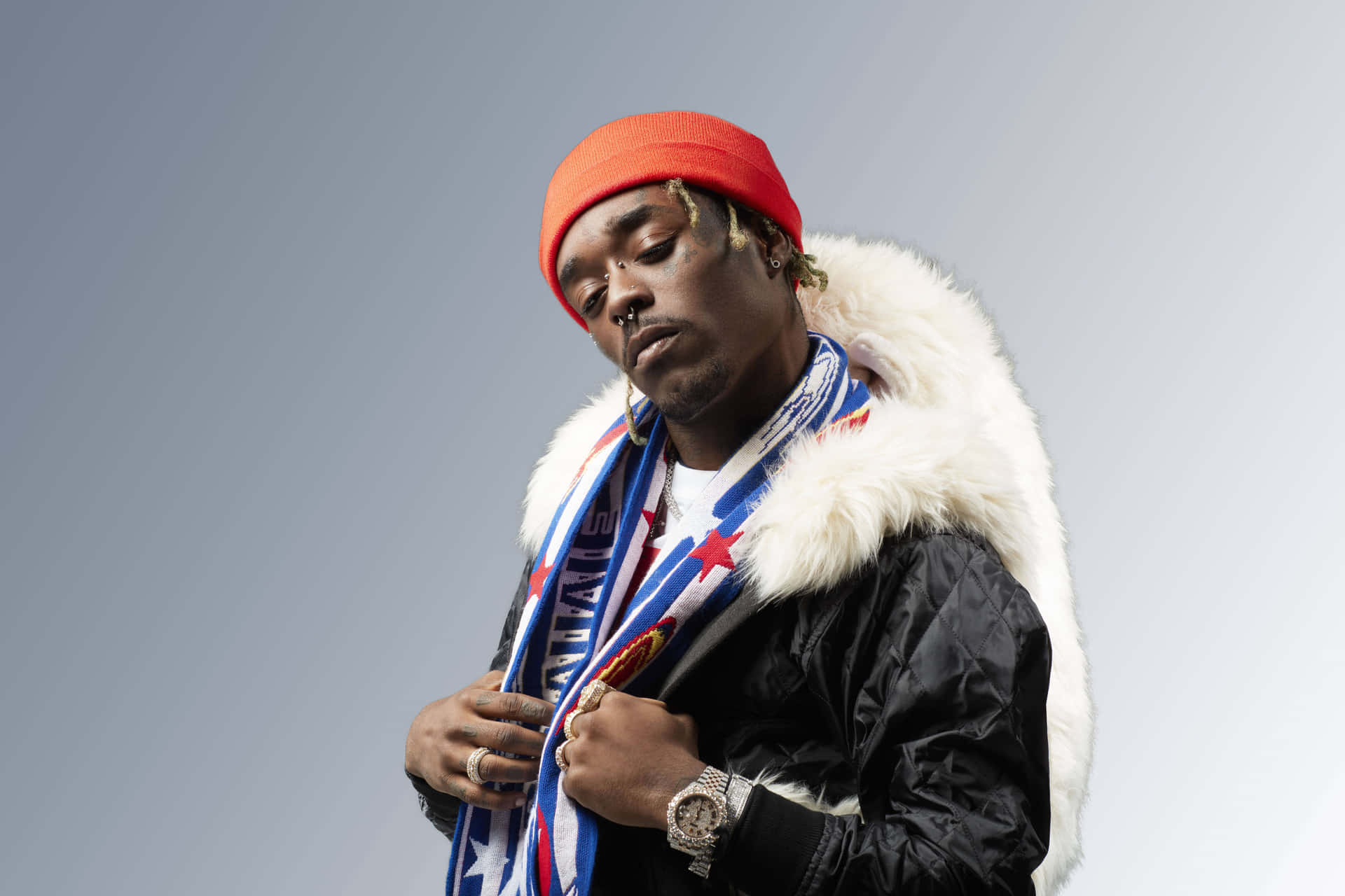 Lil Uzi Album Fur Coat Background