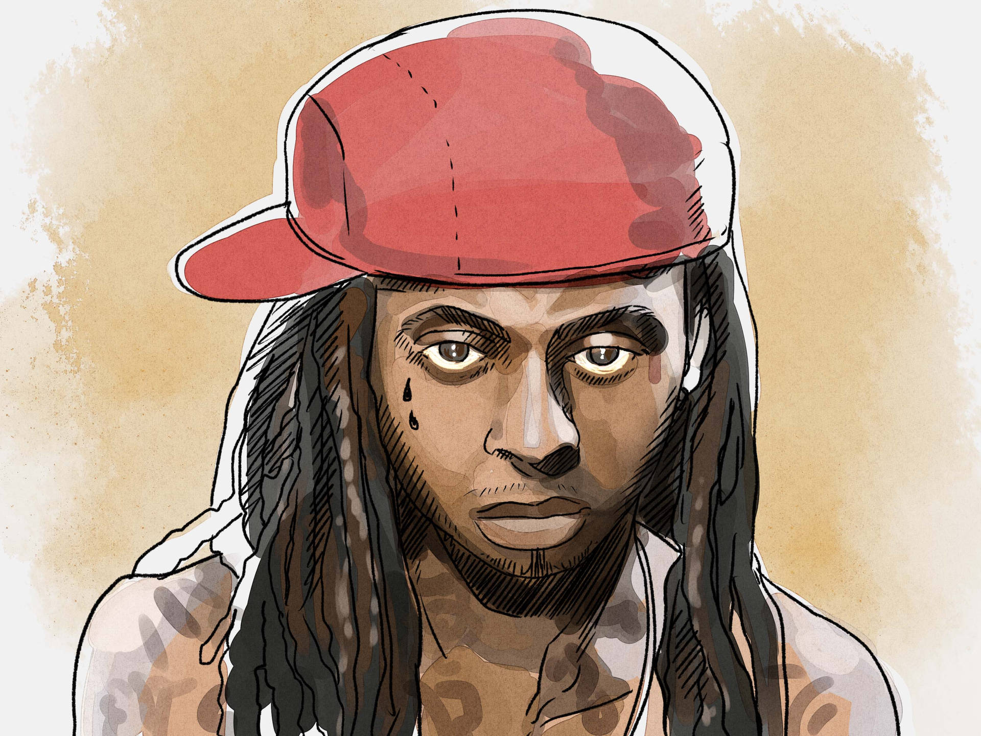 Lil Wayne Fan Art Background