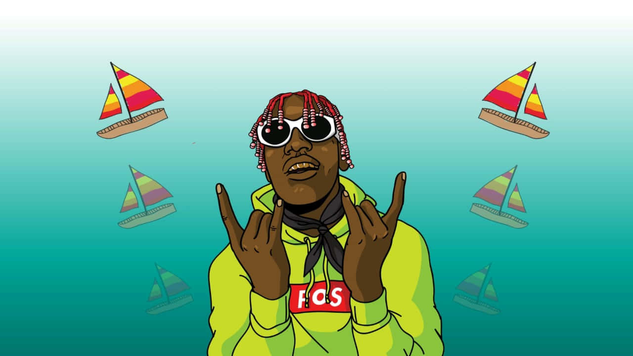 Lil Yachty Posing For A Photo Shoot