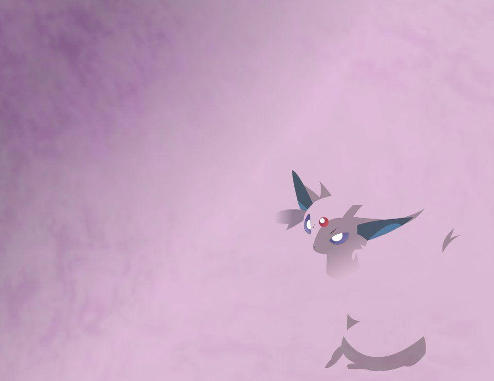 Lilac Aesthetic Espeon Background