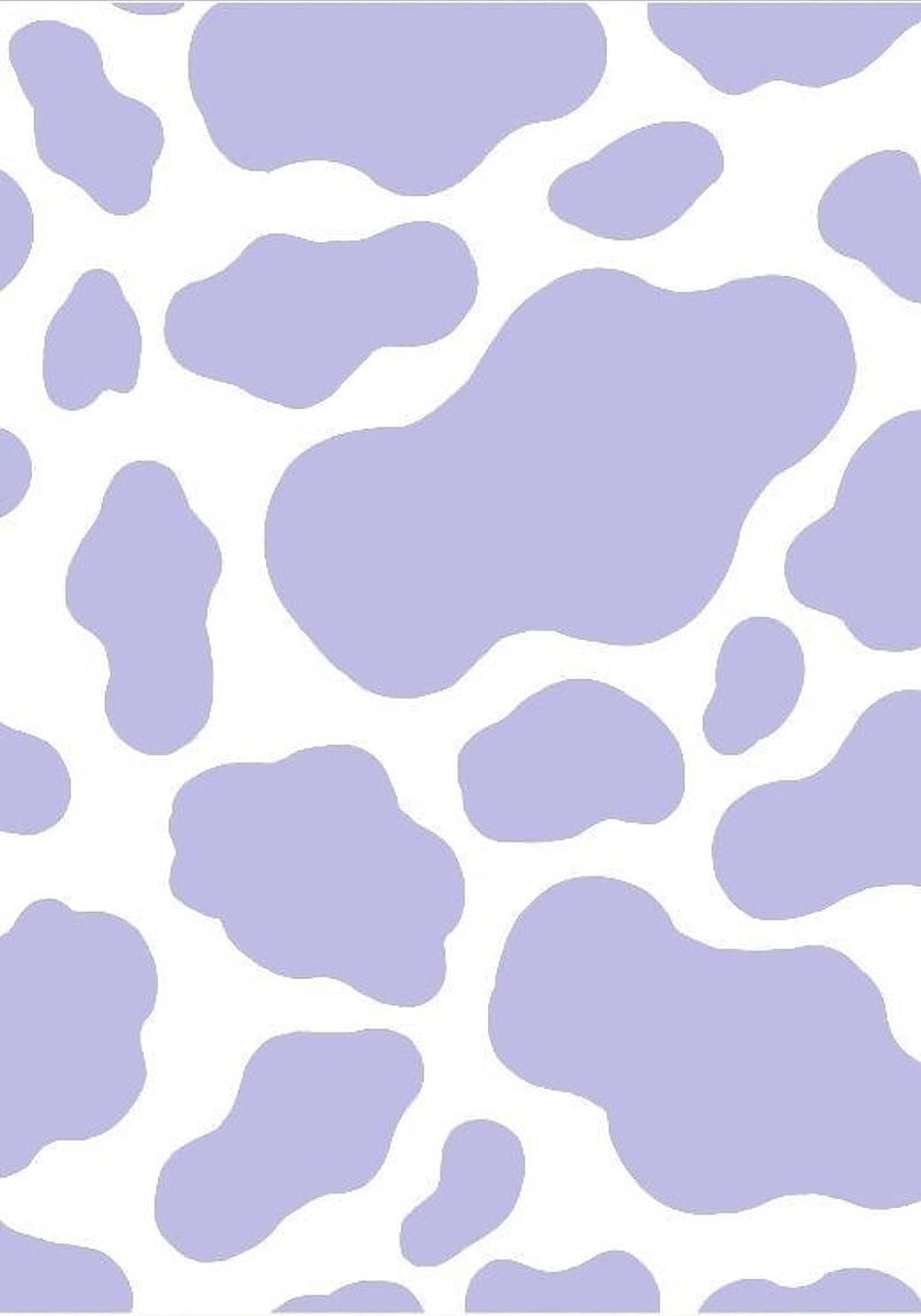 Lilac Cow Print Background