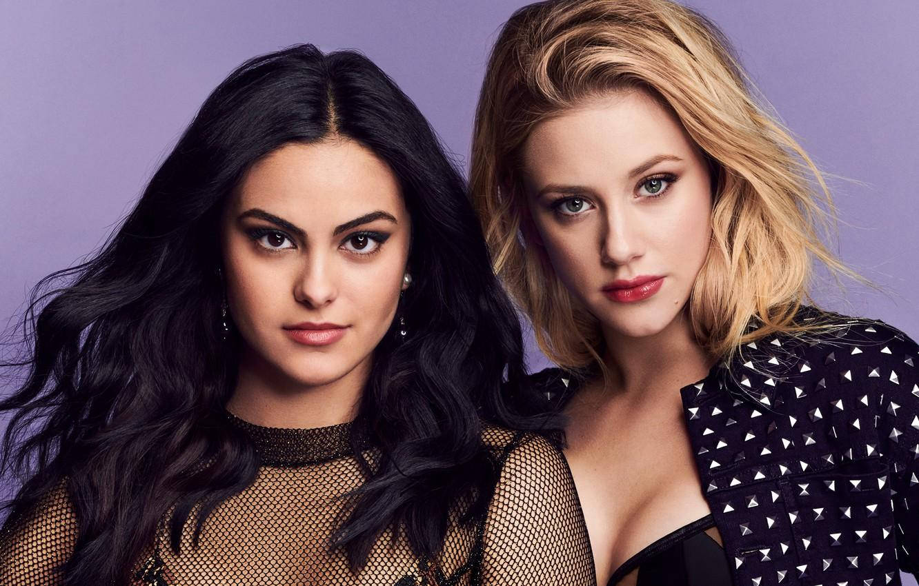 Lili Reinhart With Camila Mendez Background