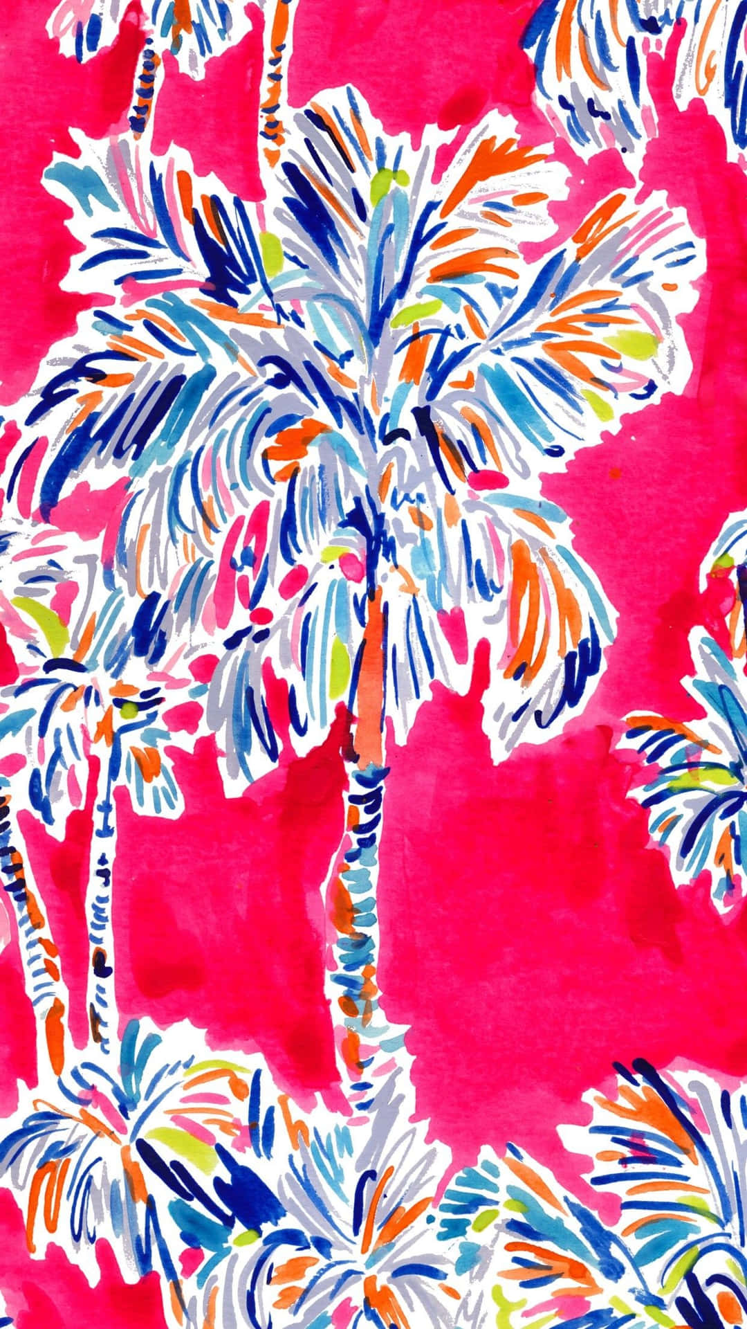 Lilly Pulitzer Iphone Tree Background