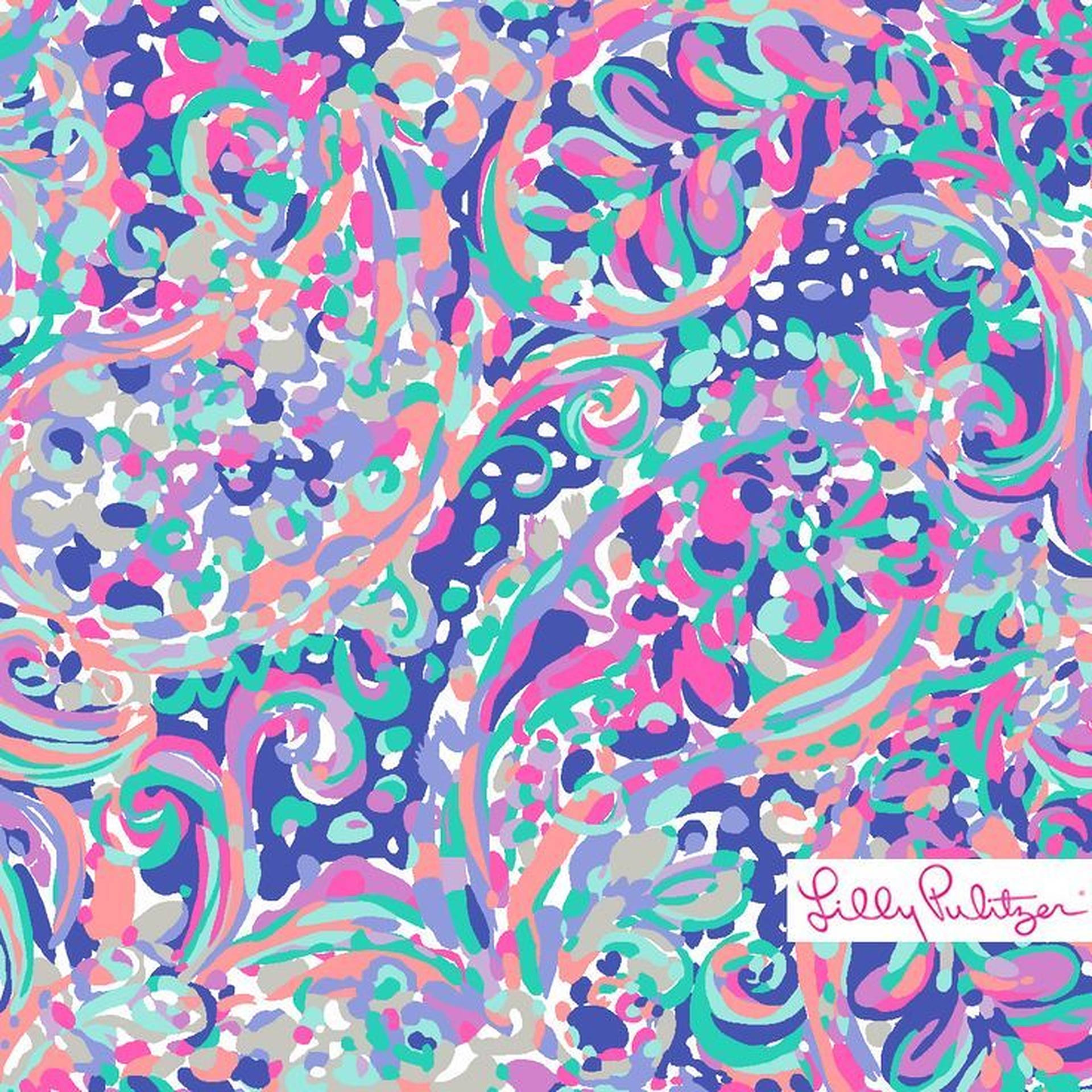 Lilly Pulitzer Print Background