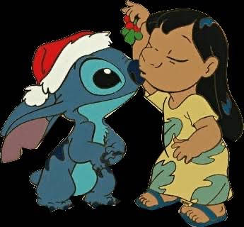 Lilo And Stitch Aesthetic Kiss Background