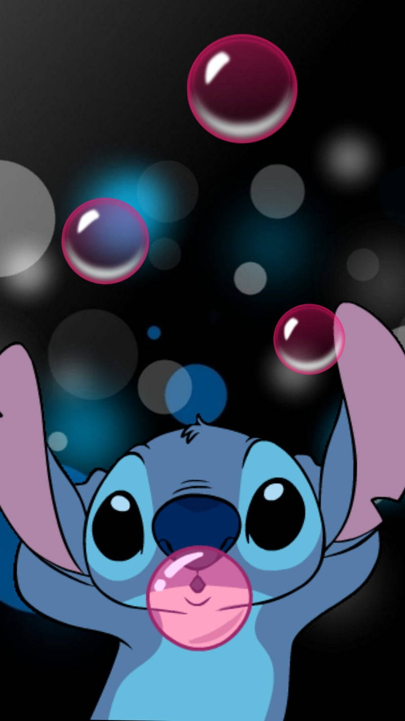 Lilo And Stitch Iphone Bubbles