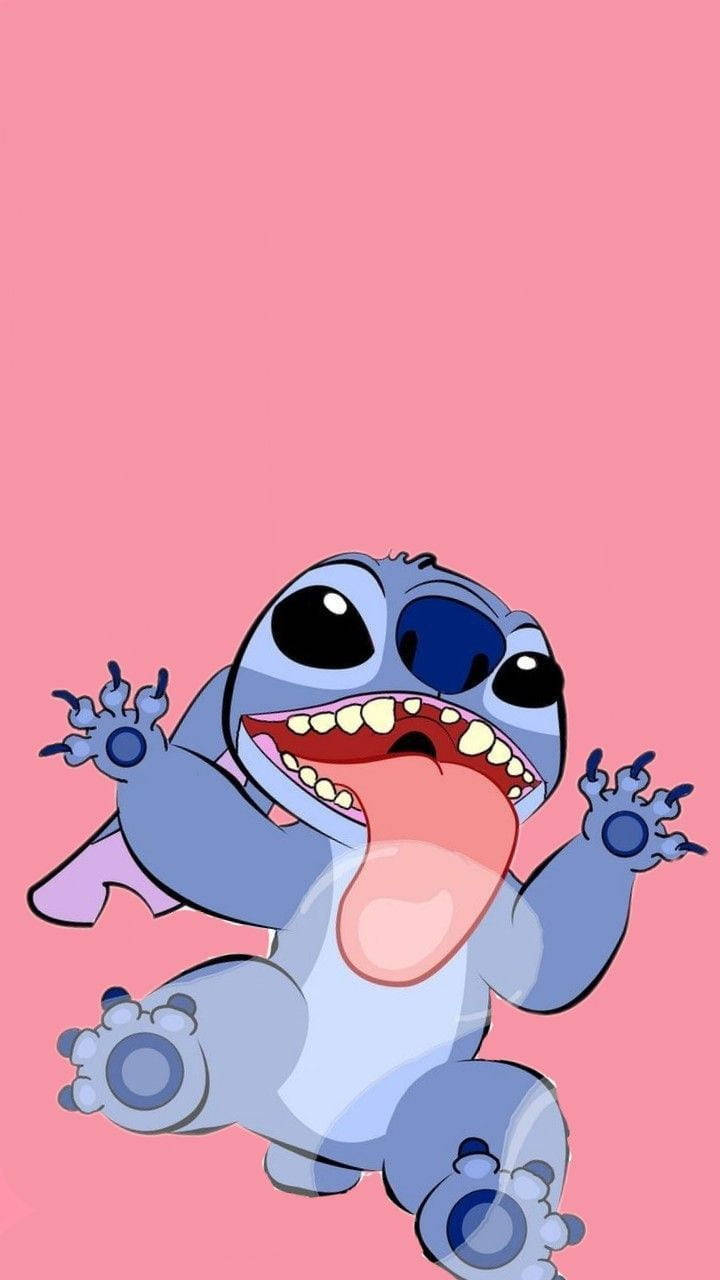 Lilo And Stitch Iphone Lick Background