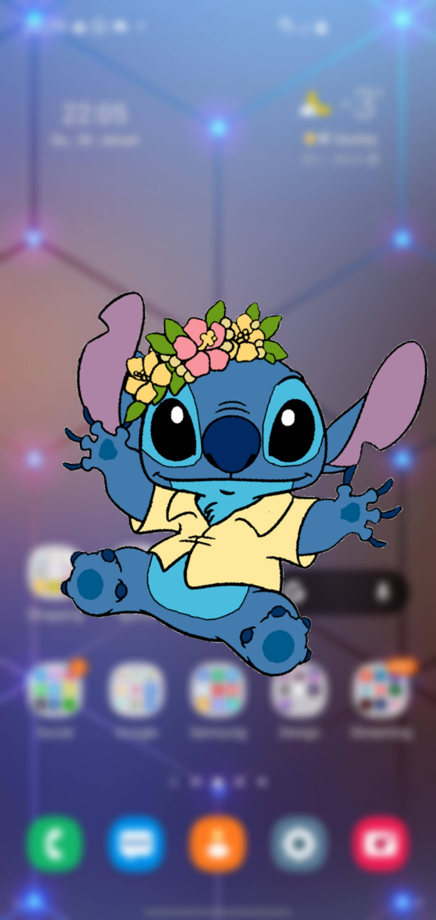 Lilo And Stitch Iphone Screen Background