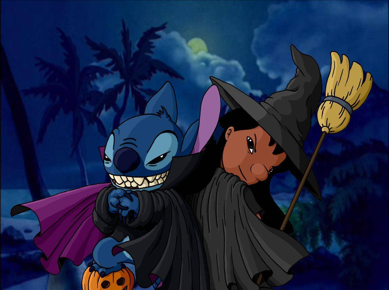 Lilo Stitch Halloween Costume Background