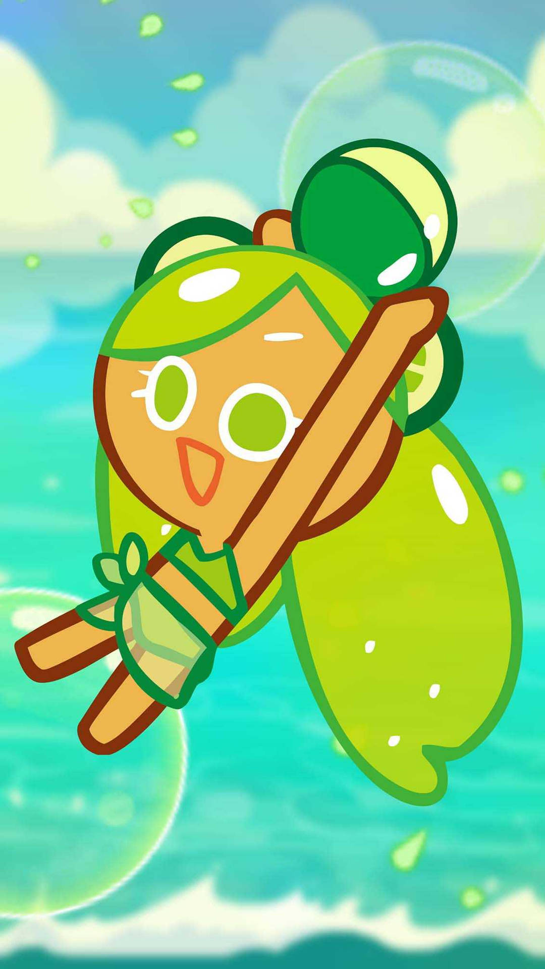 Lime Cookie Run Background