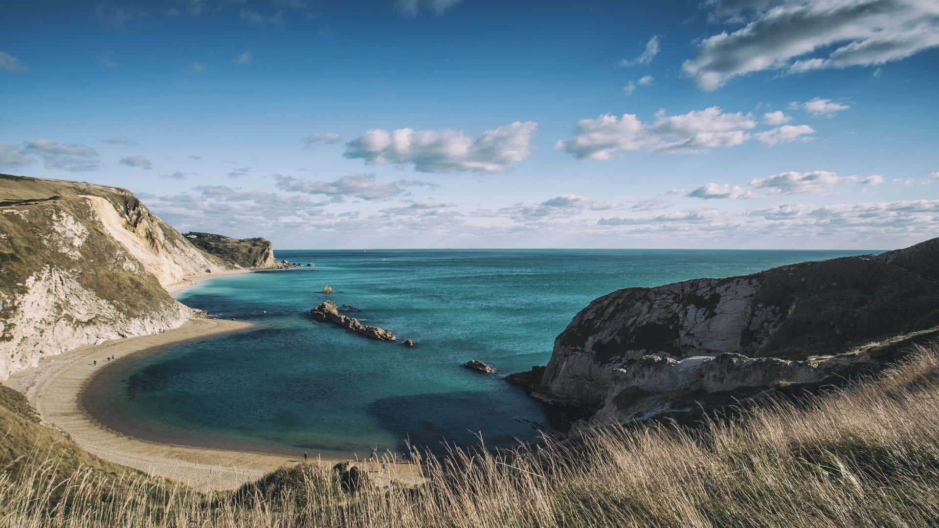 Limestone Arch Coast Background