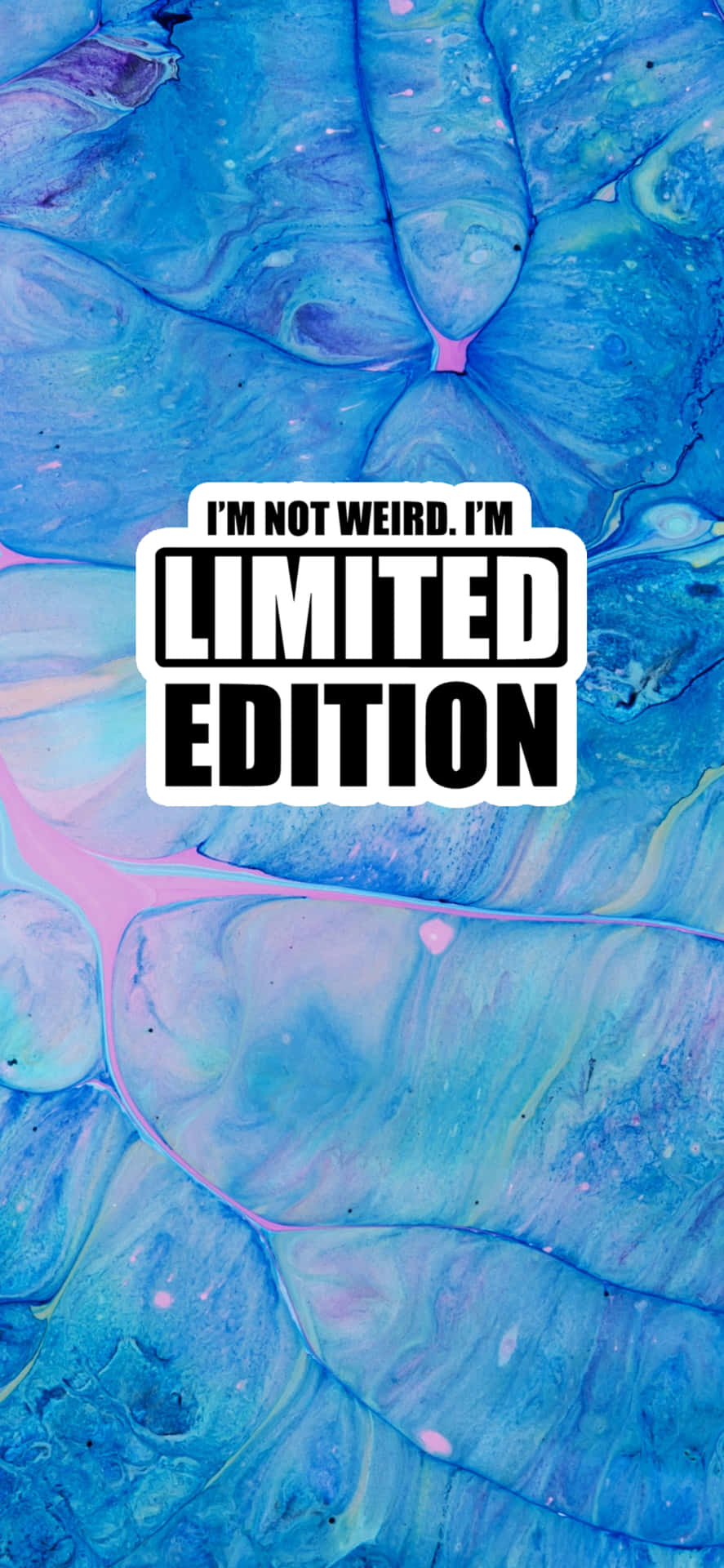 Limited_ Edition_ Not_ Weird_i Phone_ Wallpaper Background