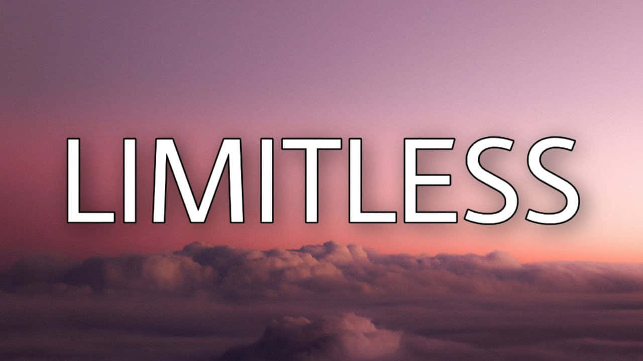 Limitless Purple Sunset Background